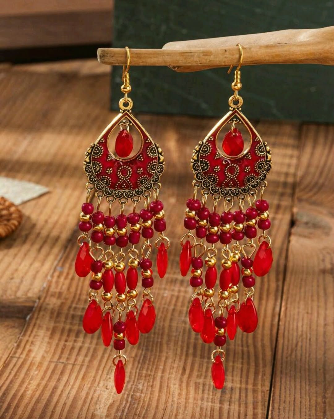 Beaded Boho Earrings