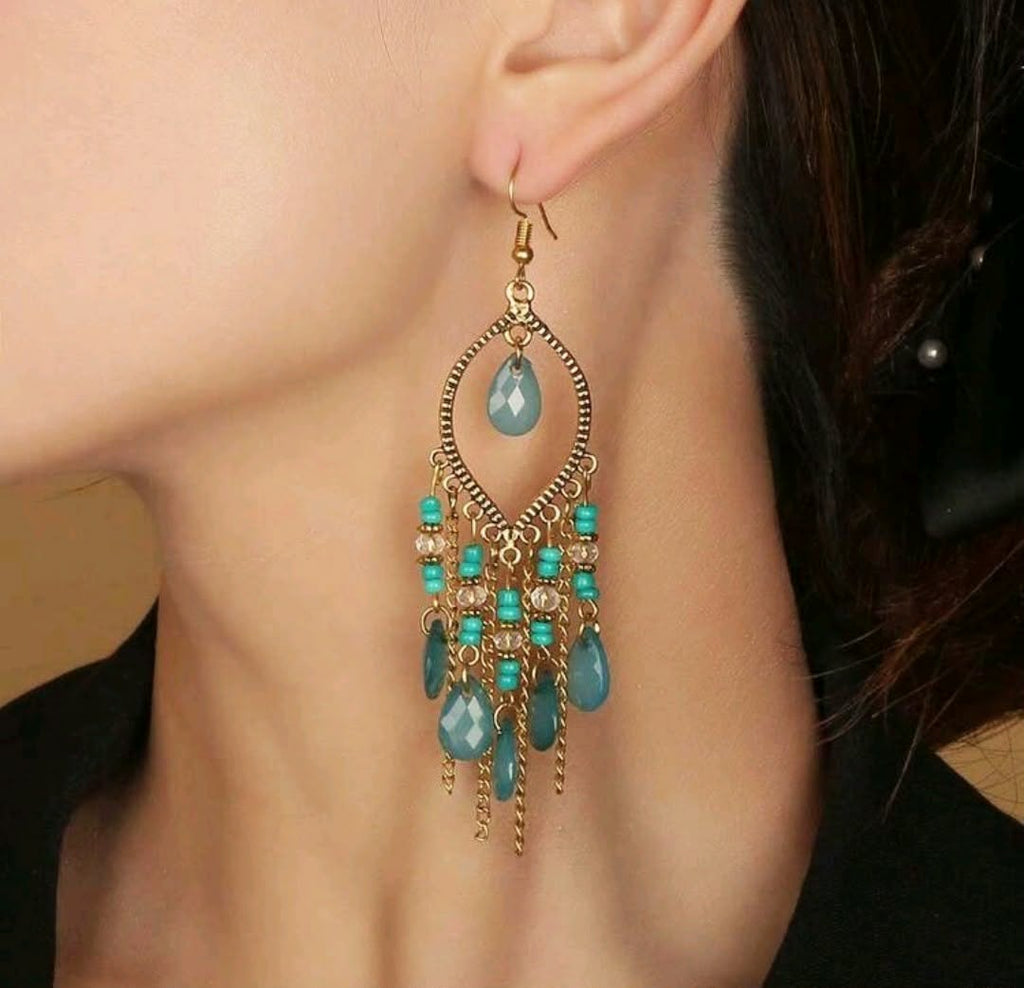 Beaded Boho Earrings